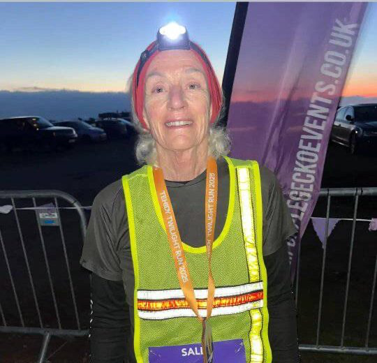 Sally At Tehidy Twilight Run