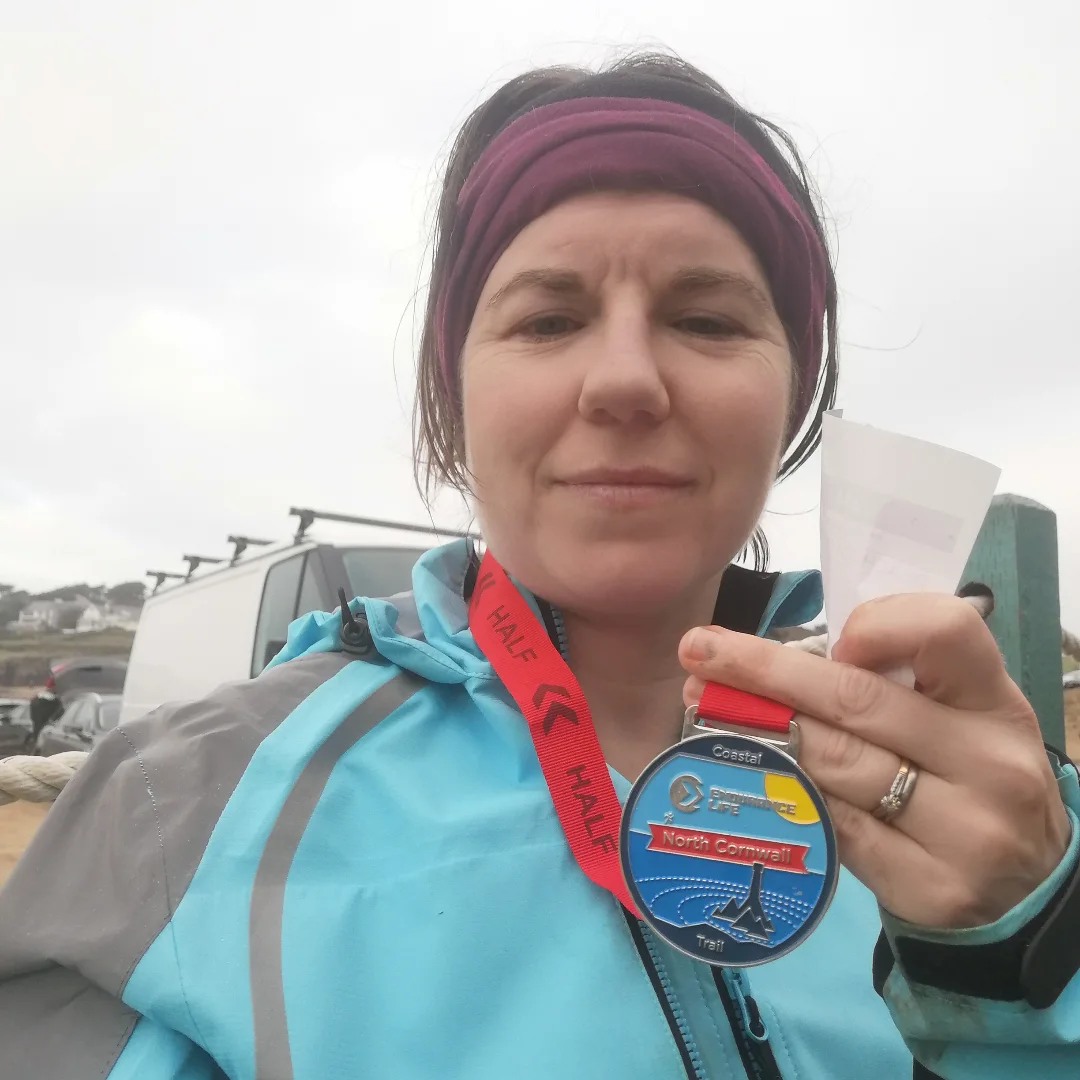 Bex’s Muddy Triumph at North Cornwall Half Marathon